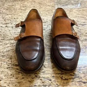 Double buckle Santoni two tone shoes 8.5 Santoni | Shoes | Double Buckle Santoni Two Tone Shoes 85  main image 3